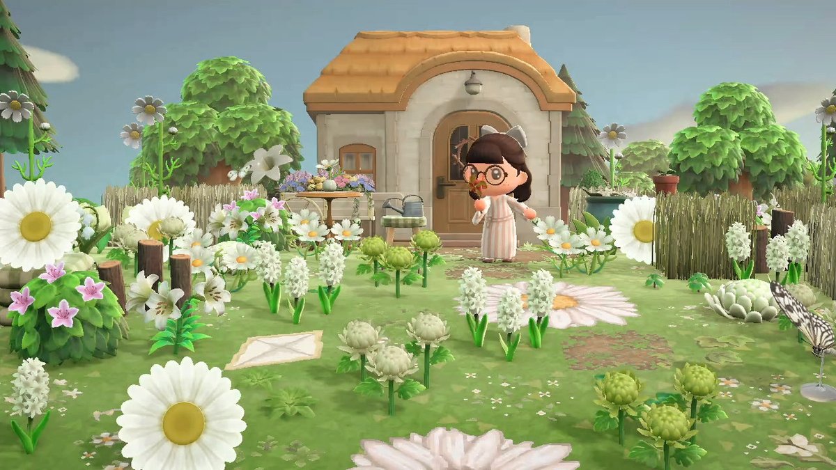 RaeFaeACNH's tweet image. Wrapping up today's photoshoot by enjoying a quiet moment in the meadow breeze... 🌼🌿

Wishing you all a peaceful afternoon or evening, wherever you are in the world!
#acnh #cozygaming