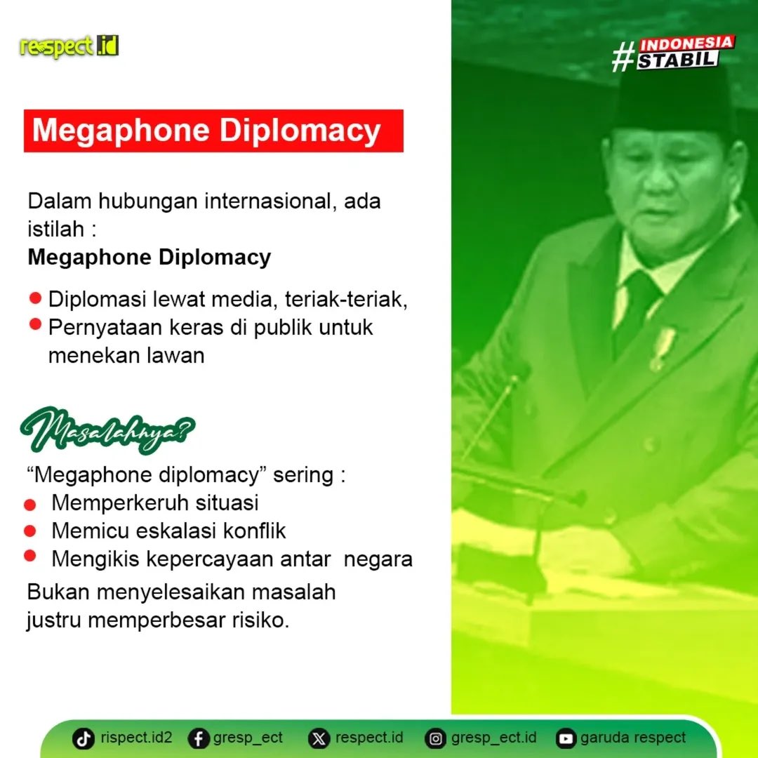 justjesslog's tweet photo. Diplomasi itu strategi, bukan adu emosi. Yang utama tetap keselamatan &amp; stabilitas 🇮🇩
#JagaIndonesia #IndonesiaStabil #Diplomasi https://t.co/wJ6usp3ON3