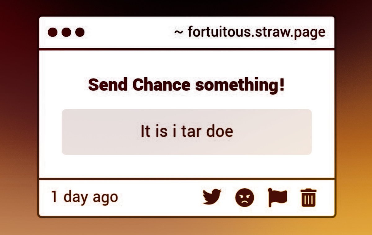 Chance tweet media