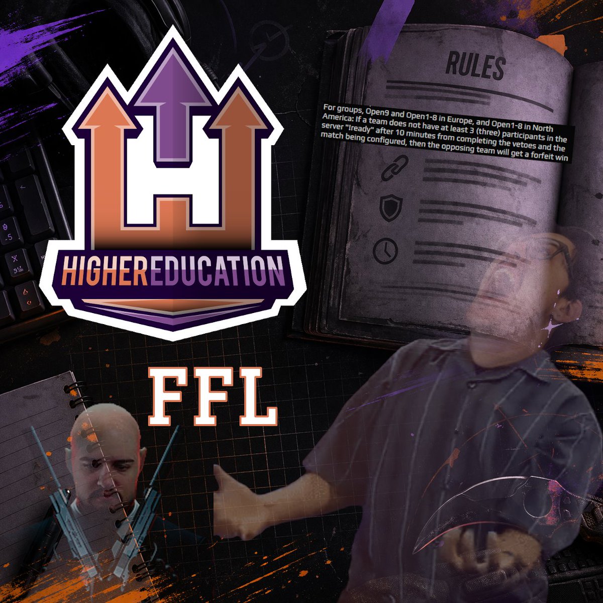 higheredugg's tweet photo. 🎓 MATCH UPDATE
Forced to take an FFL today.
Due to a disconnect, server disallowed `.ready` despite having 4 players; rules state 3 minimum.
Disappointed in how this was handled, and more so that our opponents chose not to play it out.
On to the next.
#Hedu #ADRoverGPA https://t.co/oJrPUmLHY1