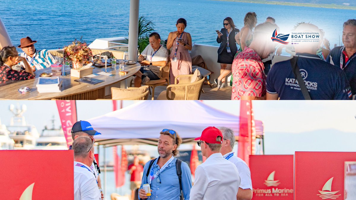 Thaiintboatshow's tweet image. Thailand International Boat Show A Luxury Lifestyle Event 2027
076600225
info@thailandinternationalboatshow.com thailandinternationalboatshow.com
#TIBS #thailandinternationalboatshow2027 #thailandinternationalboatshow #boat #boatshow #Phuket #thailand #phuketthailand #yacht #yachtcharter