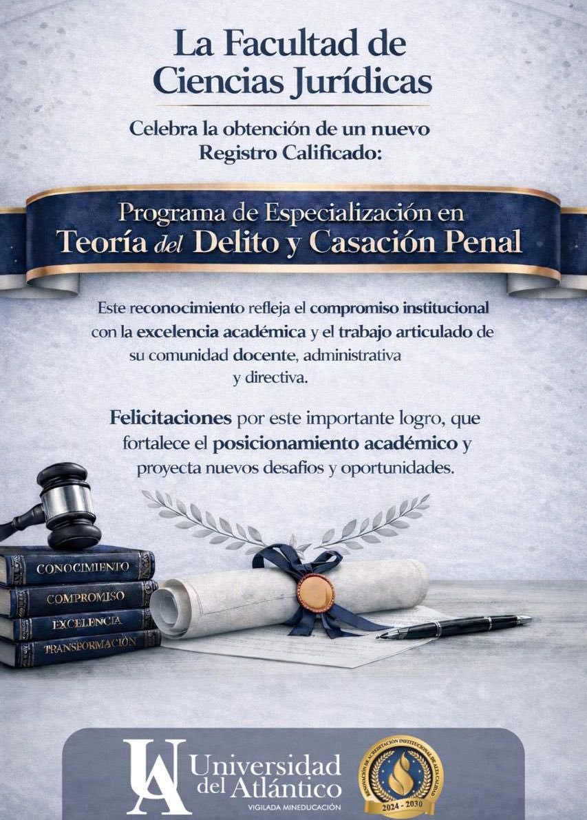 Brayanoso_'s tweet photo. Felicitamos a la Facultad de Ciencias Jurídicas por este nuevo logro. Siempre hay que seguir fortaleciendo la academia. 💙🧡 https://t.co/u0DC1xb2ox