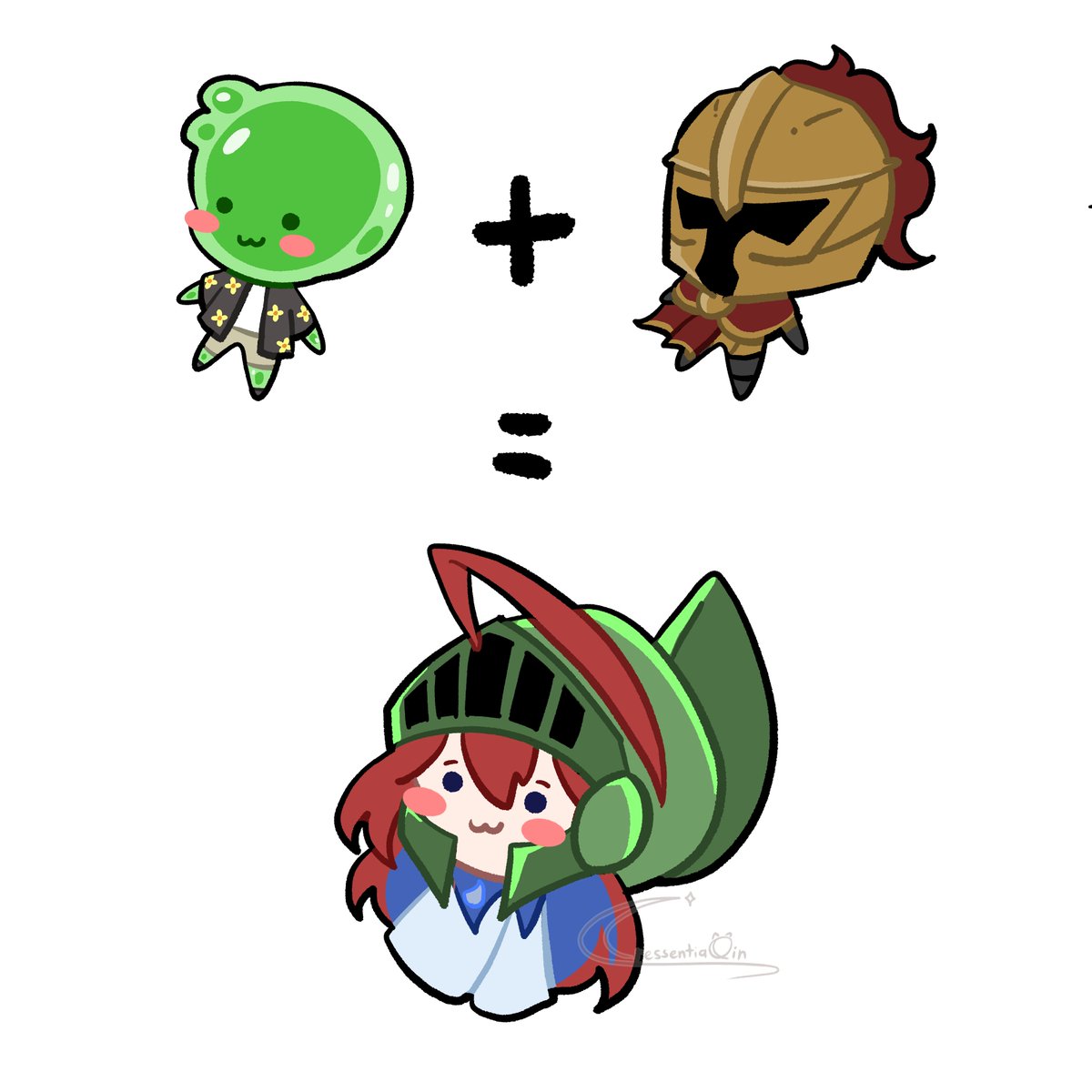 CressentiaQin's tweet image. hear me out
#sfawtde #dawtde #BloodflameArt