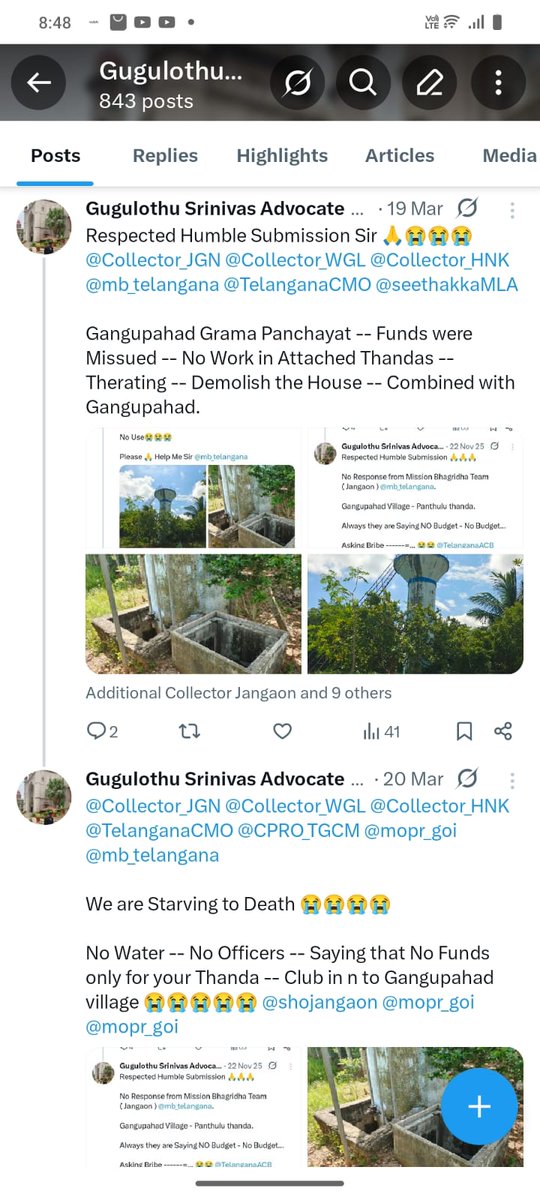 Gugulothu Srinivas Advocate tweet media