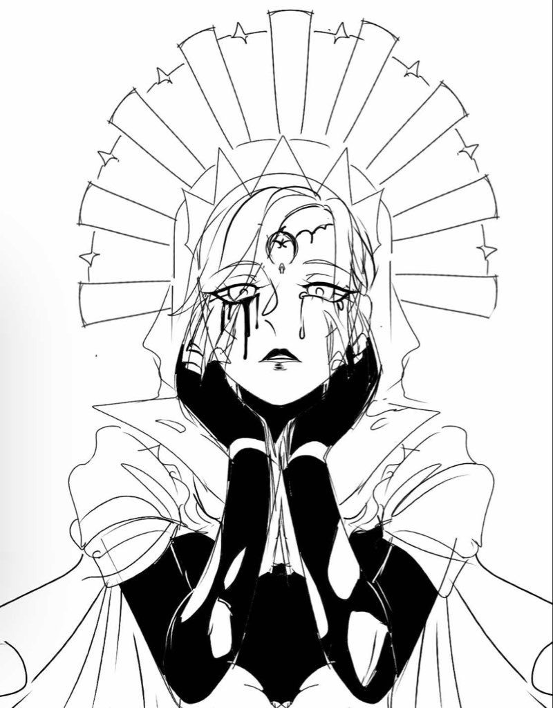 gh0stv0id18's tweet photo. [WIP]
Overblot Vil https://t.co/vOuoj2N9Ez