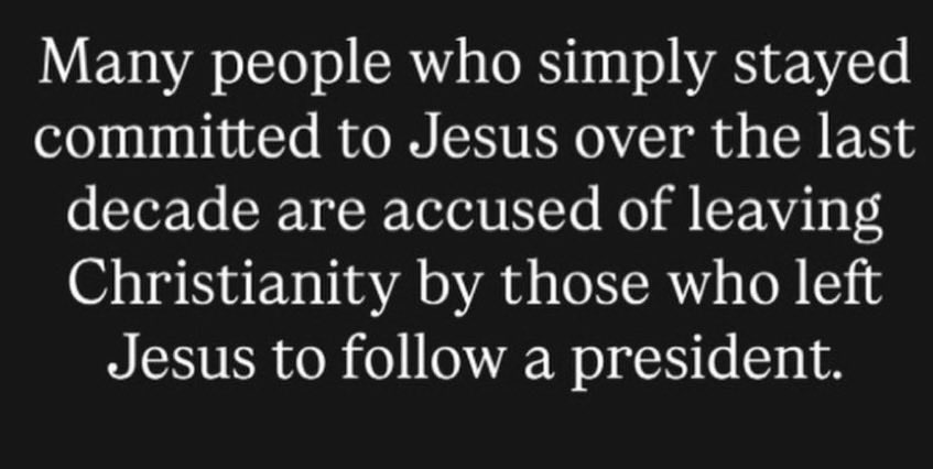 JrossmJared's tweet photo. @megbasham @JimmySchauerte It is not clear that she would have been worse at all. Trump is a pedophile himself or he protects pedophilia. He is a felon and a traitor. He should be in prison. There is no Christian argument for supporting Trump. None. https://t.co/CWffrtsbsF