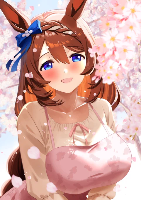 来年の桜も、その次の桜も、その次の桜も ずっとずーっと、あなたと見たいんです #Supercreek #umausume
