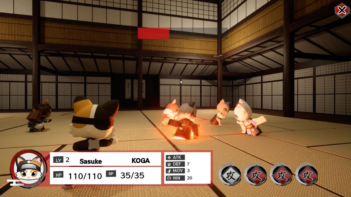 NINJA CATS: Tactics｜おしゃべり育成 & バトルゲーム tweet media