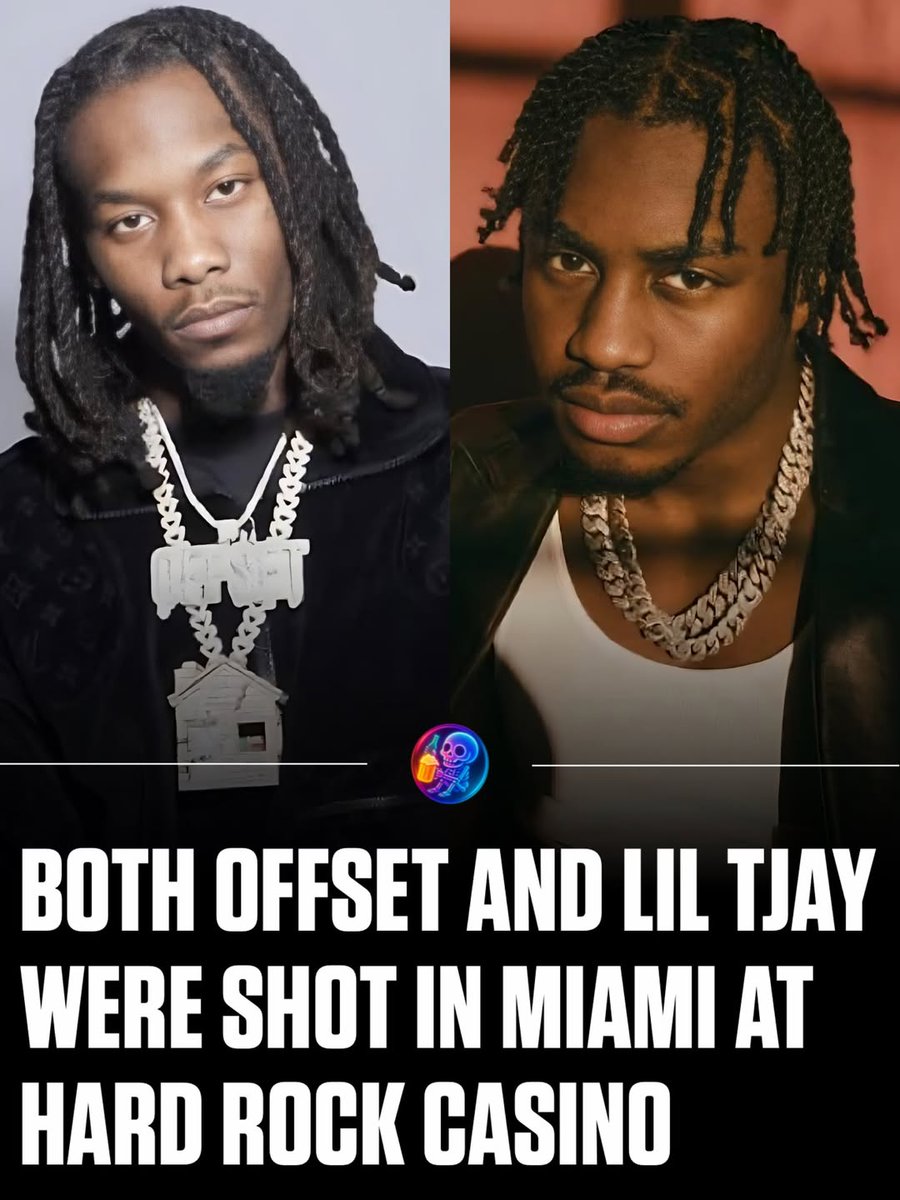 MyloClipz's tweet photo. BREAKING 🚨 Lil Tjay and Offset have reportedly been shot and are in CRITICAL CONDITION after an altercation  occoured between them at Hard Rock Casino 😳 https://t.co/Vg4B7gLRrj