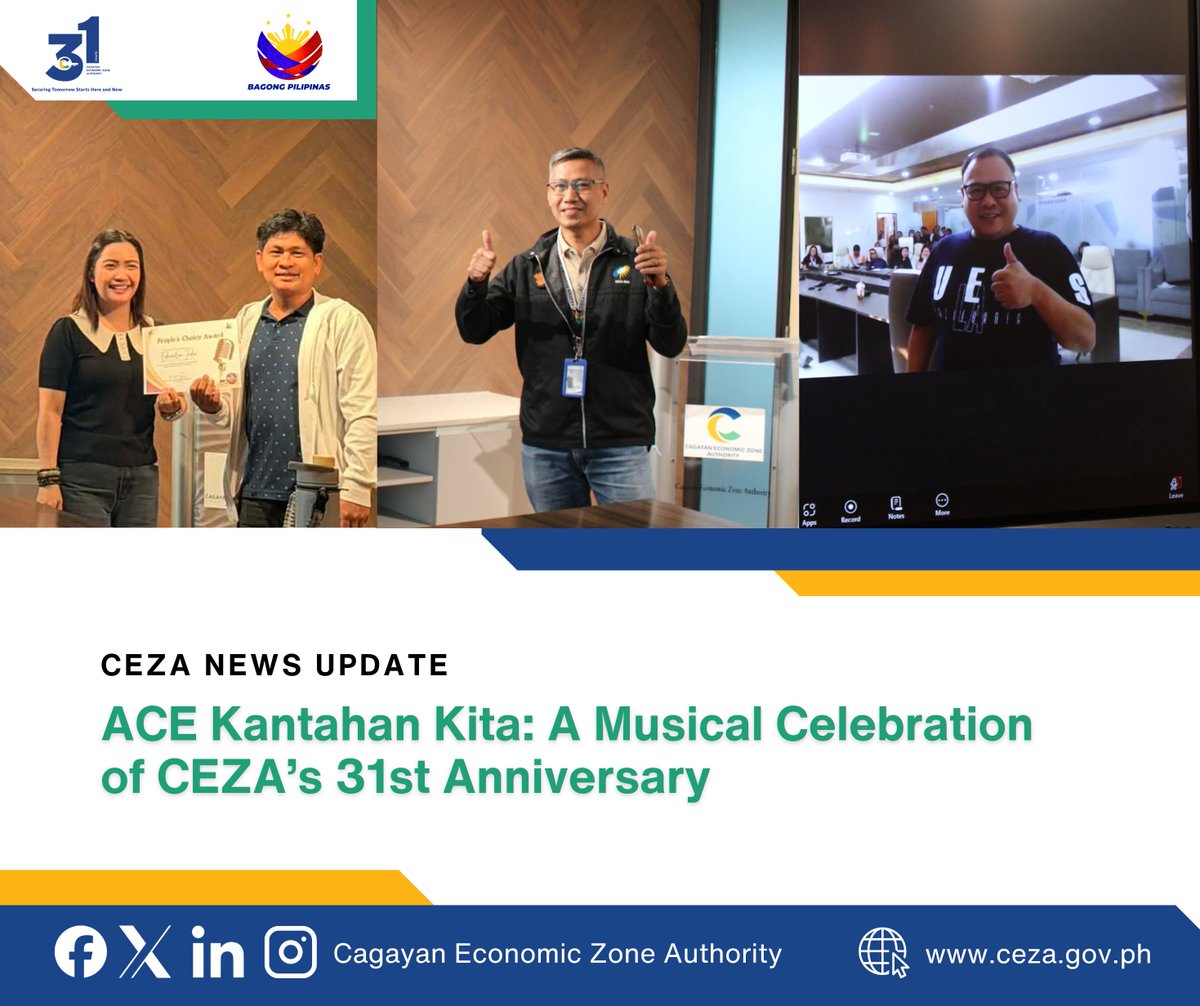 Cagayan Economic Zone Authority tweet media