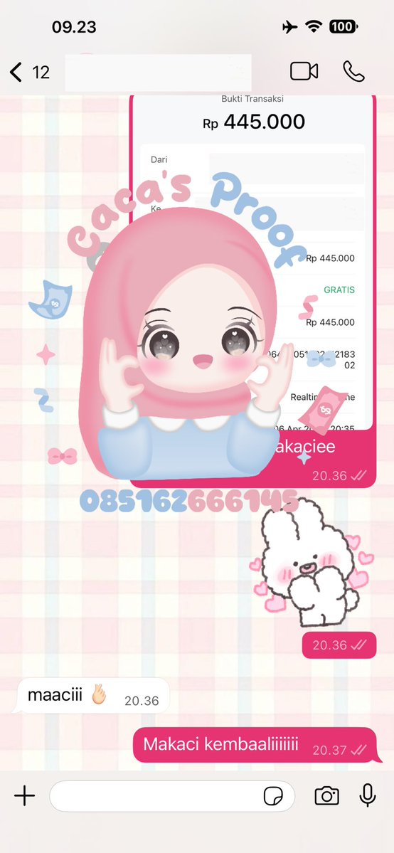 Caca ♡ ⃗ | WA di bio tweet media