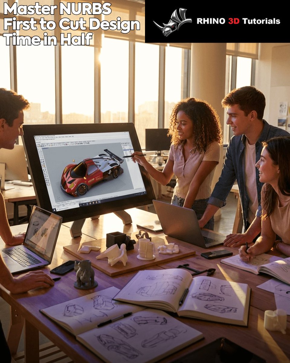 Rhino 3D Tutorials tweet media