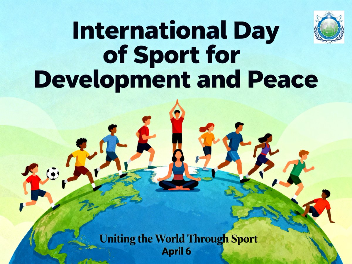 ukUPF's tweet photo. From the UN’s International Day of Sport for Development & Peace to the Olympic Truce, sport is recognised as a force for inclusion, dignity, dialogue, & social cohesion.
See https://t.co/RLoFkMI41I Universal Peace Federation
#SportForDevelopmentAndPeace #Peacebuilding #UPF https://t.co/2eegcCyaRO