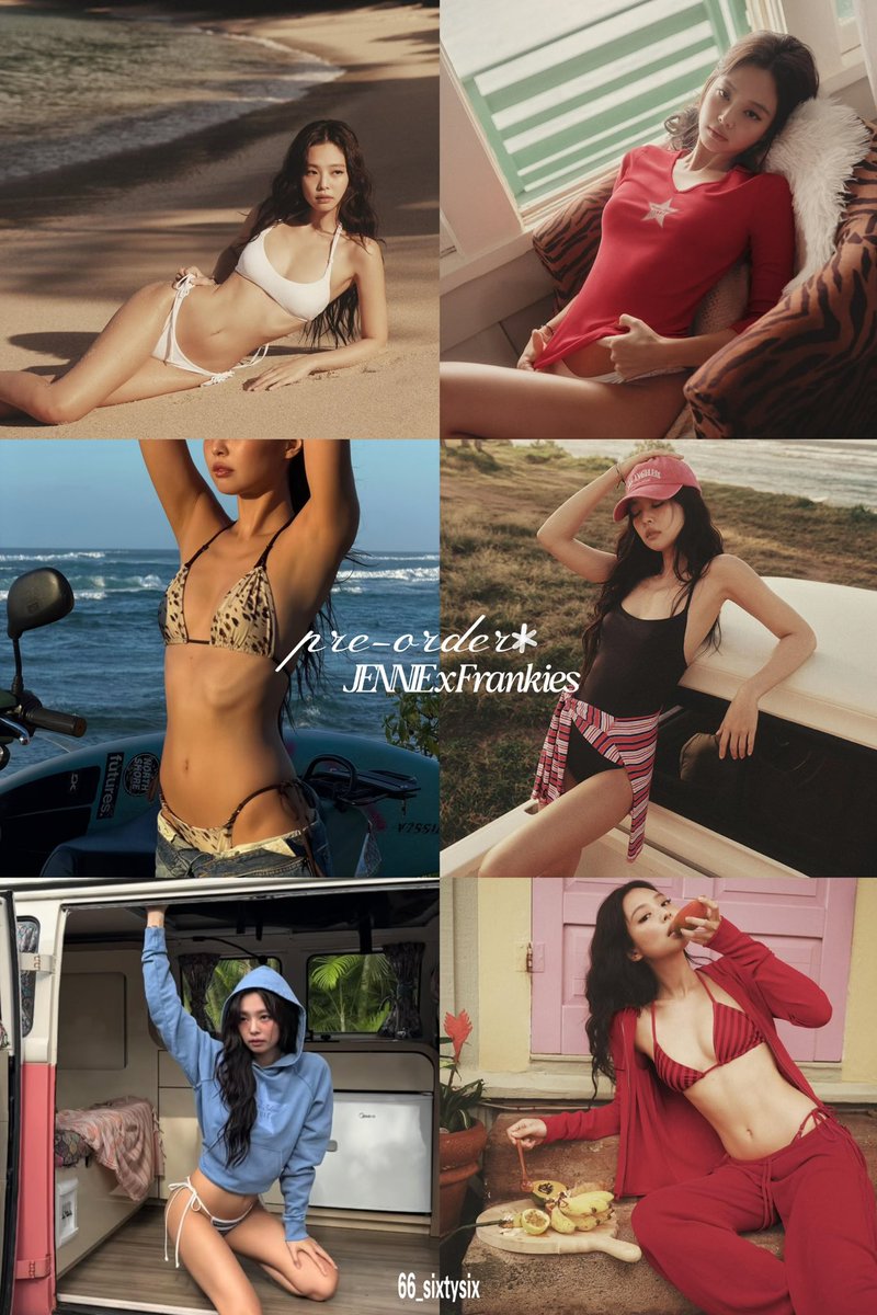 ⁺◟꒰ pre 🇺🇸 ꒱ ⊹ JENNIE x Frankies bikinis

⊹ มีแบบและสีมากกว่าในรูป มีทั้ง swimwear และ เสื้อผ้า
⊹ size xxs-xxl
⊹ หิ้วเอง บินเอง ของแท้ 💯

★ มัดจำได้ จ่ายอีกทีตอนของถึงไทย 5พค

📦 ค่าส่ง 50
💘 สี/ไซส์อื่น สอบถามได้ค่ะ
#ตลาดนัดjennie #ตลาดนัดเจนนี่ #ตลาดนัดบพ