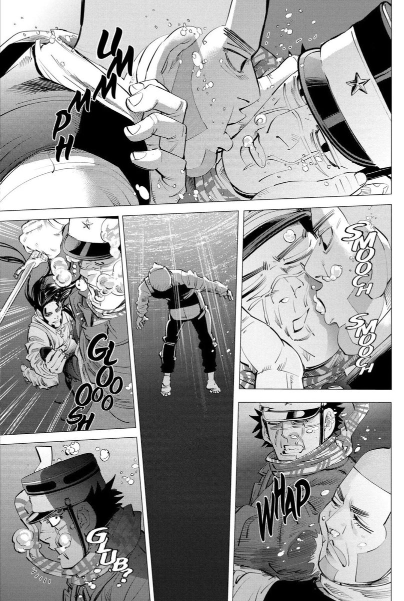 daily golden kamuy panel | MAJOR SPOILERS FOR GK tweet media