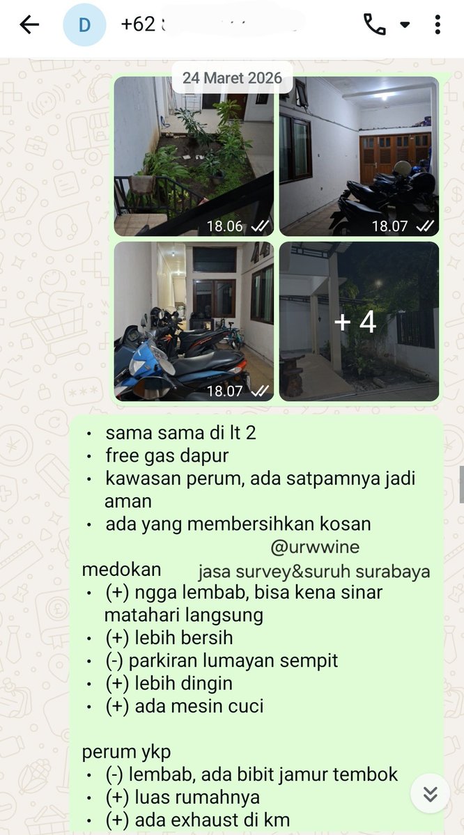 jasa suruh dan survey kos surabaya tweet media