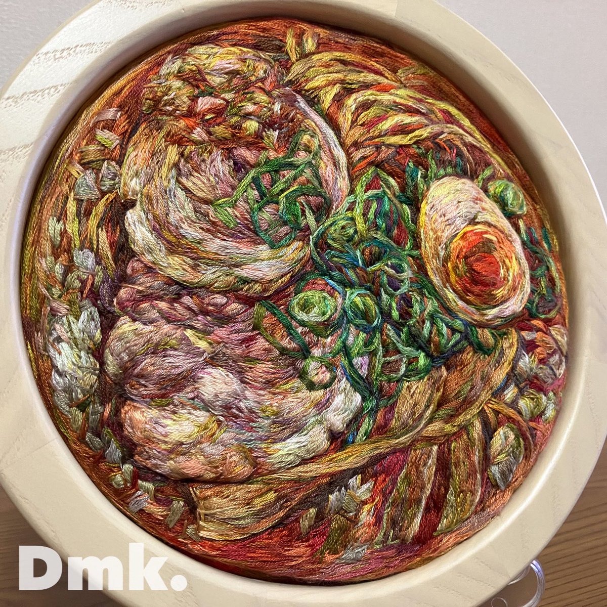 Dmk@刺繍作家 tweet media