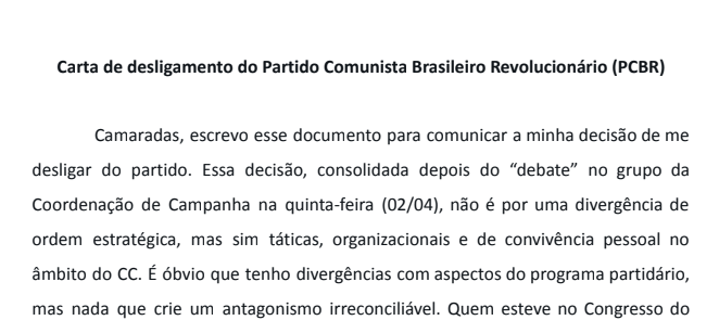 Fração da Maioria tweet media