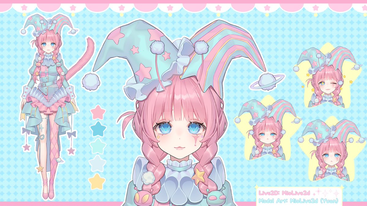 myanah_vt's tweet photo. ⊹₊˚︶⋆︶ • ︶ ⋆ ︶ • ︶⋆︶˚₊⊹
Circus Outfit Reference Sheet
═════════════════

Myahewwo I’m an Alien Catto Clown~! ﹡╮╭﹡ ‧₊˚ https://t.co/Kgt6UBJtXn