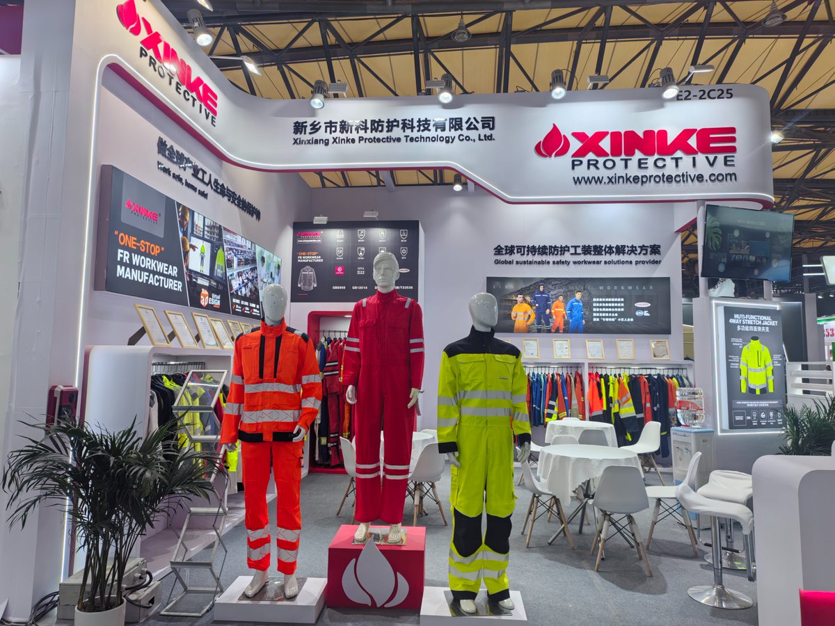 👋 Hello Shanghai!

The 110th CIOSH is here, and Xinke protective is waiting for you at Booth E2-2C25!

Come say hi, see our latest protective gear, and discover how safety can be smart and comfortable. Let’s connect!
xinkeprotective.com
#CIOSH2026 #Workwear #SafetyFirst