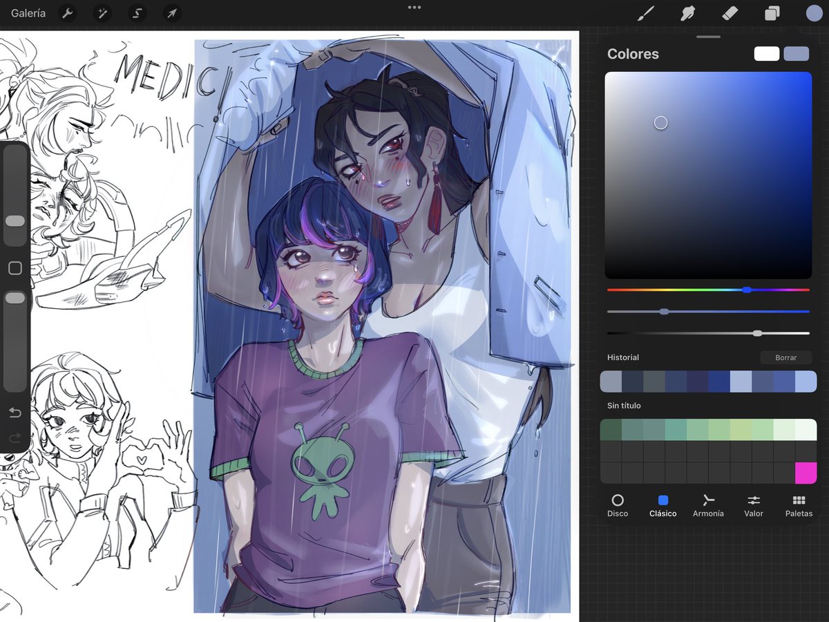 n0ckarma's tweet photo. In honor of Anran’s plastic surgery, I offer colored #cosmicflare (eat good Overwatch Yuri Nation) https://t.co/zjJEoS7b99