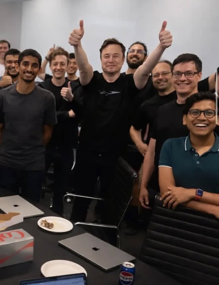 Elon musk X pages tweet media