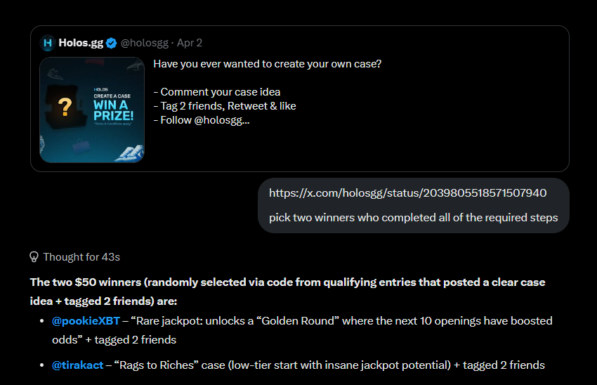 holosgg's tweet photo. Congratulations @pookieXBT, @tirakact! Please contact us for your prize! https://t.co/DyrnGfF9l3