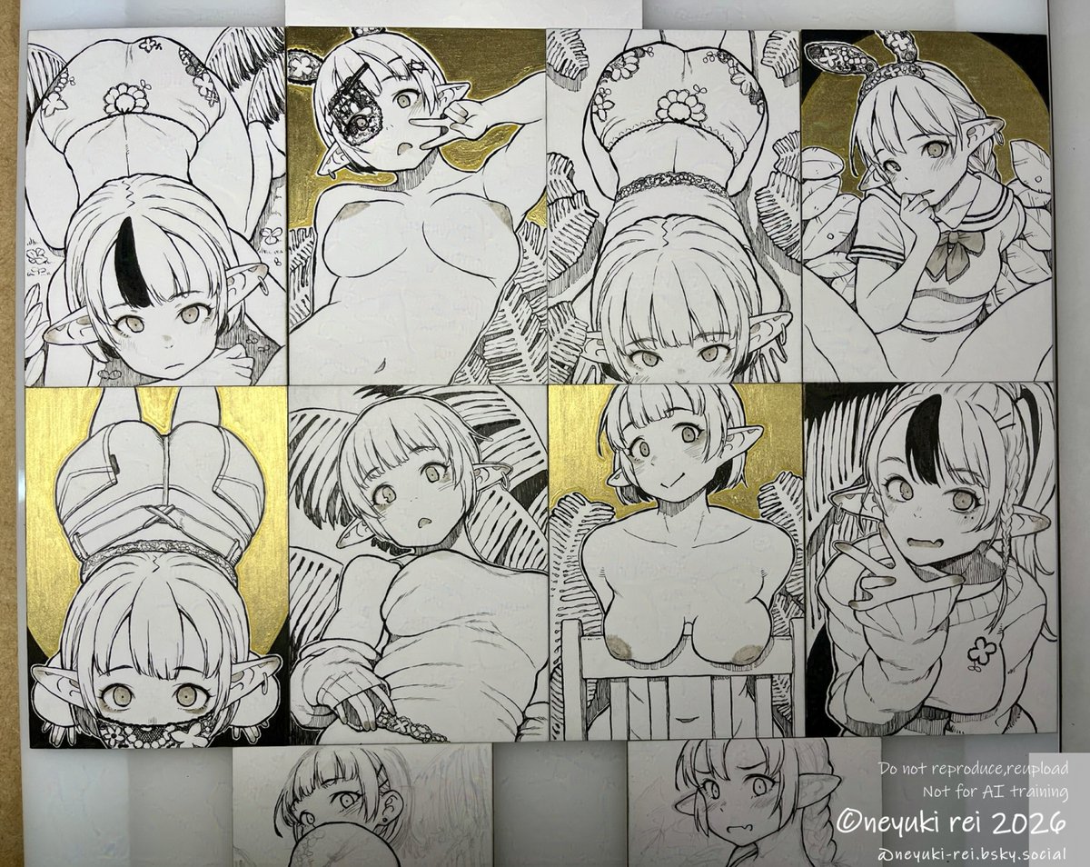 ✨Artist Trading Cards×8✨ 