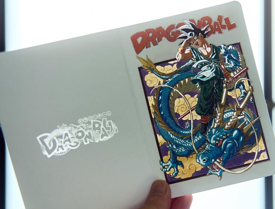 ルーセントアートカードドラゴンボールナルトどっちも加工の感じとか