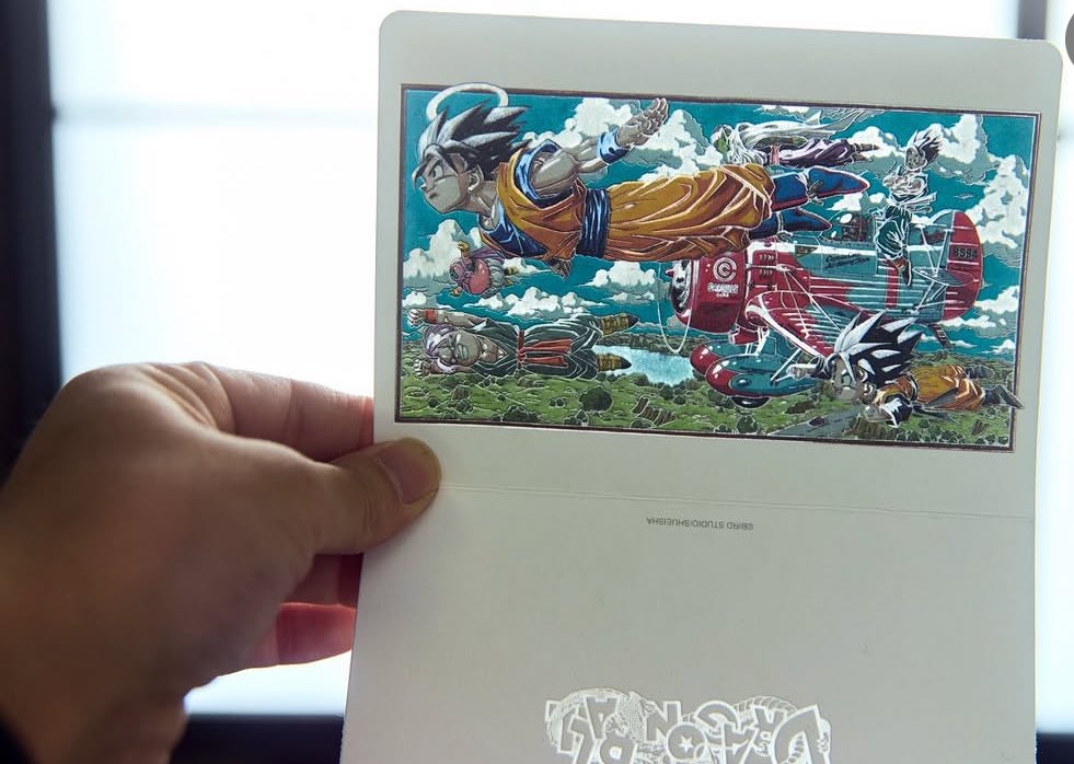 ルーセントアートカードドラゴンボールナルトどっちも加工の感じとか
