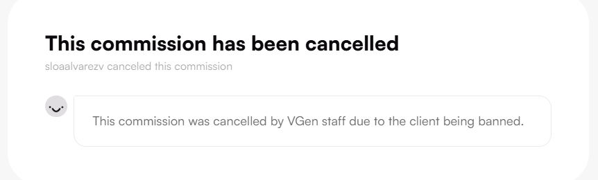 shirakoo_orcaa's tweet photo. I was happy accept new request, but then im shocked the staff banned this comms because they trying to scam me QwQ
Please be aware guys and Goodjob VGen! I hope the artists out there stay safe. 

#Vgen #Vgenscam https://t.co/gcK14OQh7d