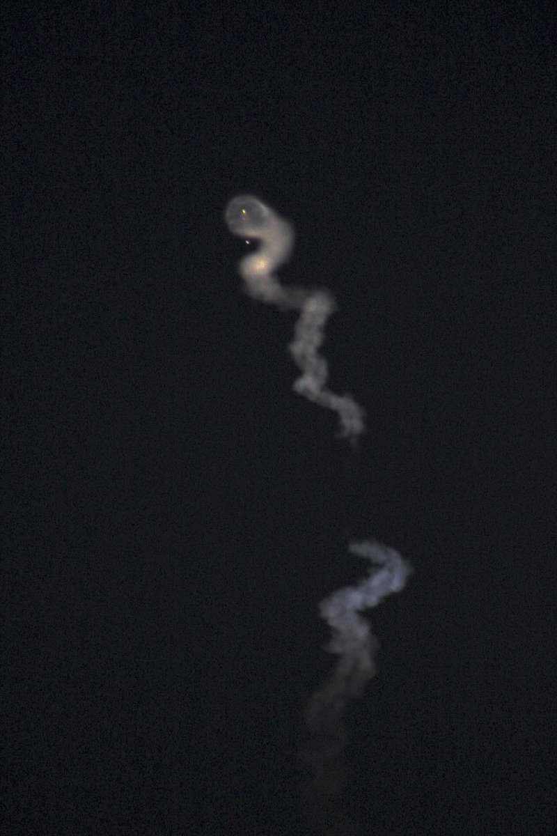 ascendancy90's tweet photo. First time trying to capture a rocket launch on my camera. I’ll never get tired of these views. https://t.co/lh7ScgHBTZ