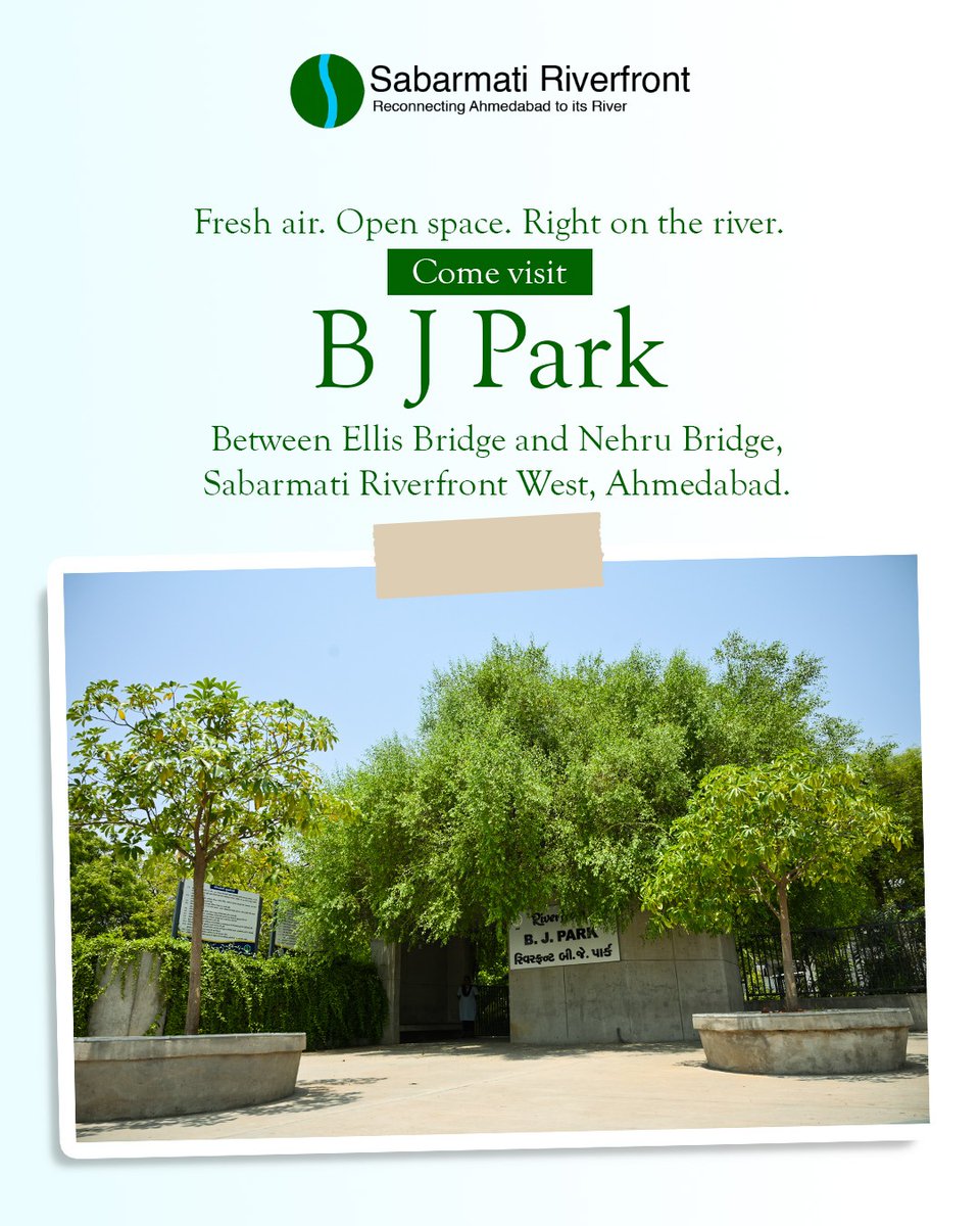 SRFDCL's tweet image. Hot outside? Touch grass. Literally.
B J Park, Sabarmati Riverfront West

#cool #shades #GreenSpaces #sabarmatiriverfront #ahmedabad