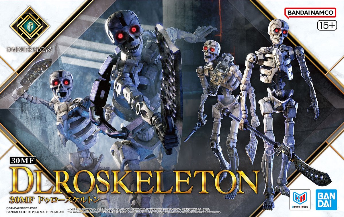 30mlabel_en's tweet image. #30MF NEW ITEM  Information📣​

30MF DLROSKELETON

#30ML #PlasticModelKit