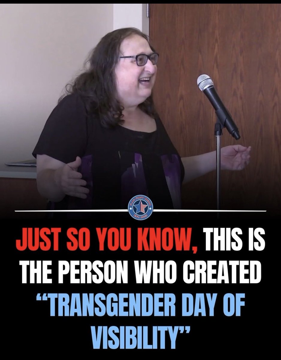 “Meet Rachel Crandall-Crocker — The Jewish Biological Male Who Created Transgender Day of Visibility.”