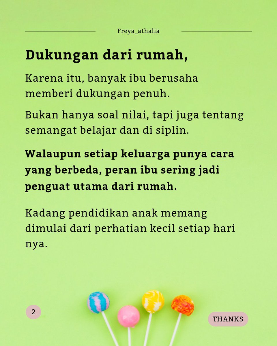 Rifan_solusi's tweet photo. Peran ibu dalam pendidikan anak ternyata besar juga ya.
Menurut moms, seberapa besar peran ibu dalam pendidikan anak?
#fyp #berandatiktok #ceritaibu #tentanganak https://t.co/PBFiB2NPfK