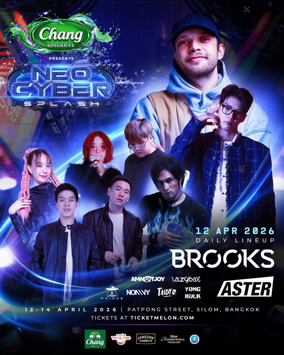 djasterth's tweet photo. 2026.04.12 at @neocybersplash 
Times : 19:15-20:30
@aster_djofficial 

#djasterschedule #djaster #aster #아스터 #neocybersplash https://t.co/auTlPE5Jft