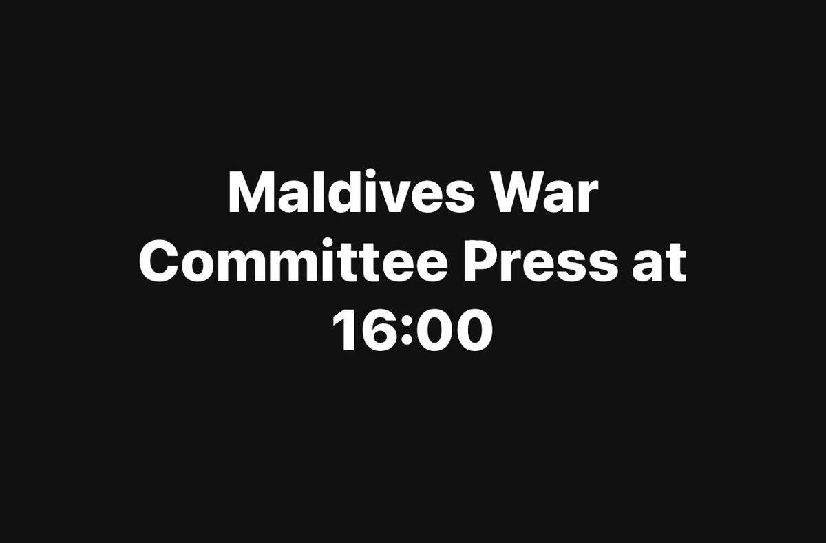 SHAFRAZ (Voice.mv) 🇲🇻 tweet media