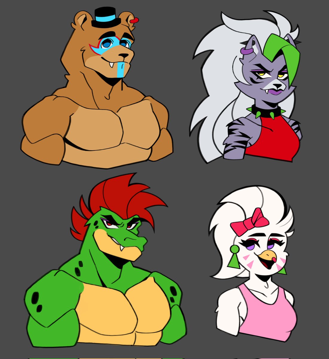 𝗖𝗘𝗥𝗙 𝗕𝗟𝗨𝗘 🤖🦌 Open commissions tweet media