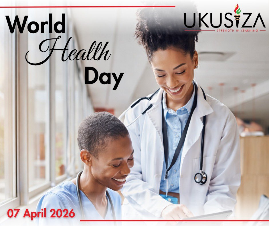 UkusizaLearning's tweet photo. Today we recognise World Health Day and the importance of prioritising our physical and mental wellbeing.
At Ukusiza Learning, we believe that healthy individuals create stronger, more resilient communities and workplaces.
#UkusizaLearning #WellbeingMatters #HealthyLiving https://t.co/vPAMGYP6U0