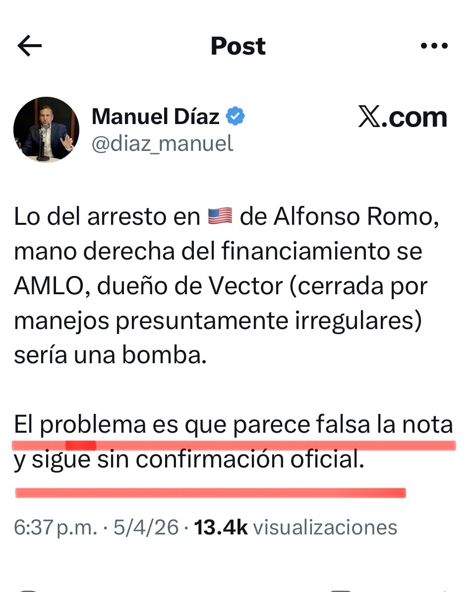 PatriciodVM's tweet photo. @DanyAlvarezca @Claudiashein @lopezobrador_ @AccionNacional @PAN_CDMX @STaboadaMx @JTrianaT @ferbelaunzaran @JorgeRoHe @TlalpanVecinos @ElBaronNews_ @luisag_urena @RicardoAnayaC Al parecer es noticia falsa, Dany Álvarez https://t.co/AtaJo2xgFl