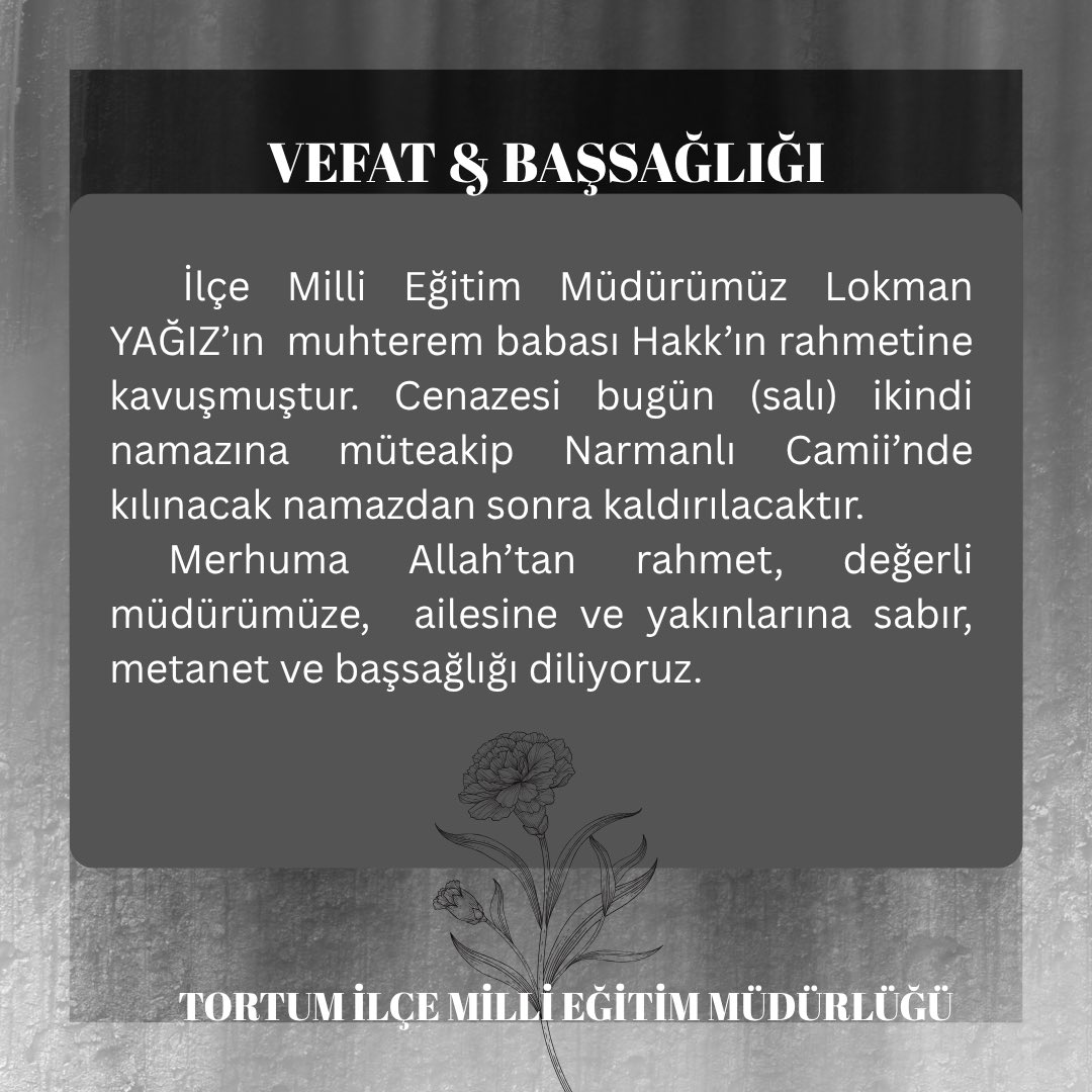 Tortum İlçe MEM tweet media