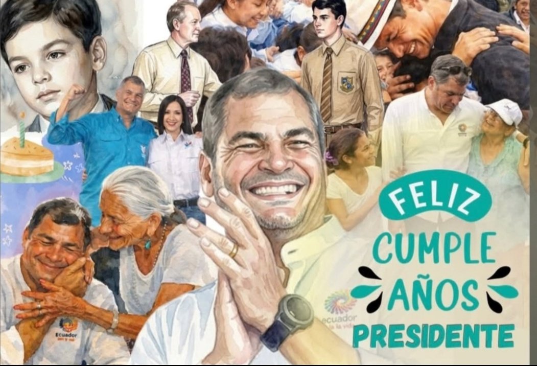 FlipBlue's tweet photo. Felicidades @MashiRafael 
#Venceremos https://t.co/GbFaqAlYRc