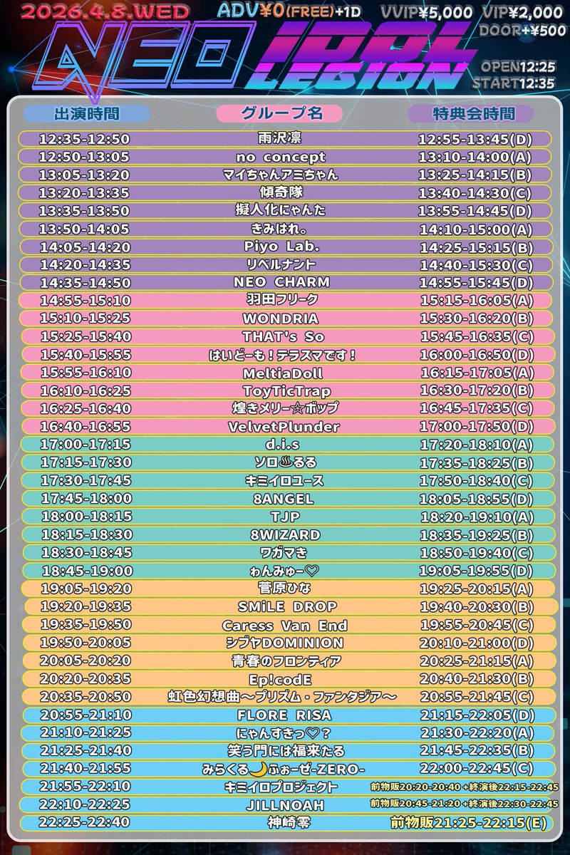no concept公式 tweet media