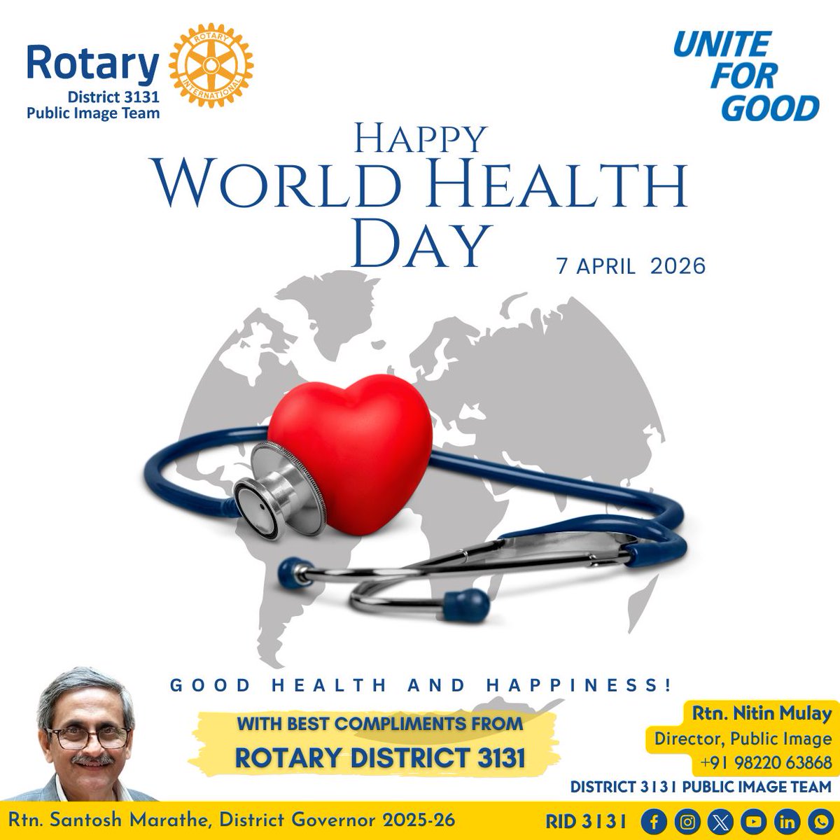 Rotary International District 3131 tweet media