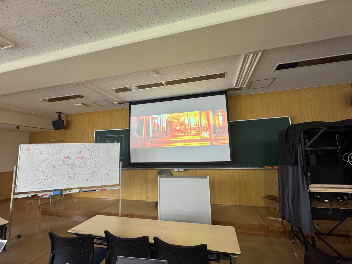 電通大まにけん tweet media