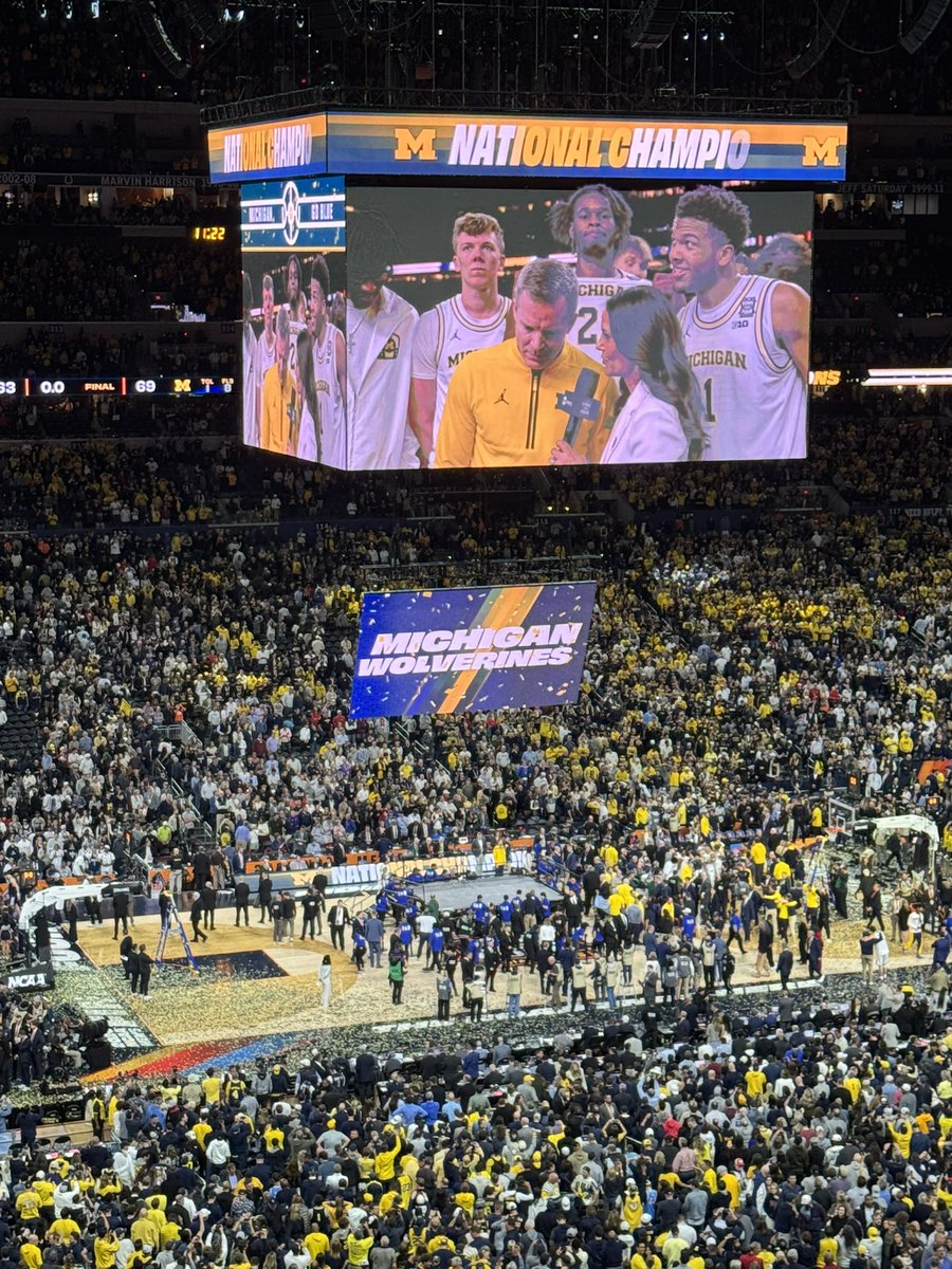 The National Championship Rez post game stare down