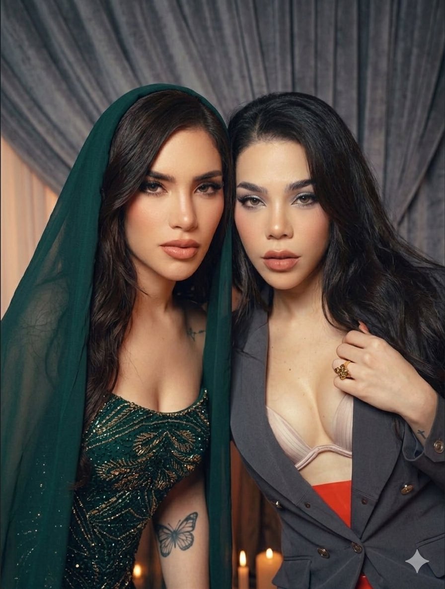 ☆ Kim Loaiza and Kenia Os ☆ tweet media