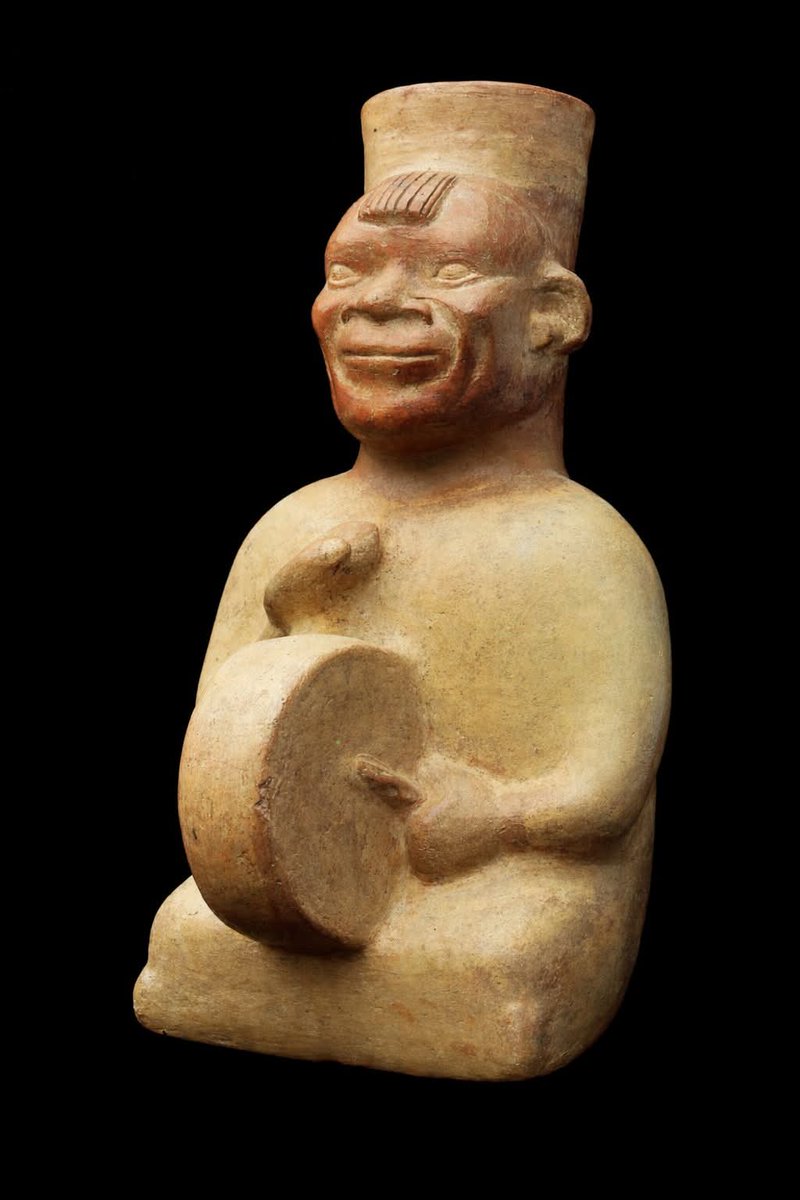 EDICIONESREGION's tweet photo. Cántaro escultórico
Mochica, representando a un personaje tocando una tinya [tambor].

Arqueología Peruana https://t.co/PICcaRwLnB