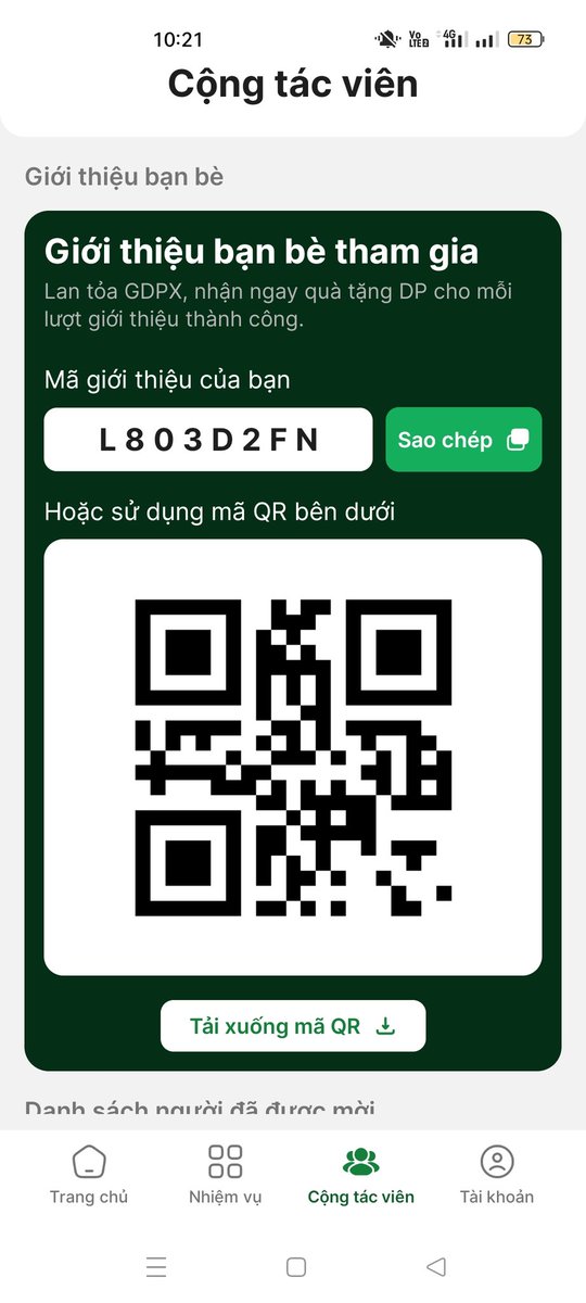 tp19019418's tweet photo. @loitran79796868 Mã Mời: L803D2FN https://t.co/eSER2iAFHS